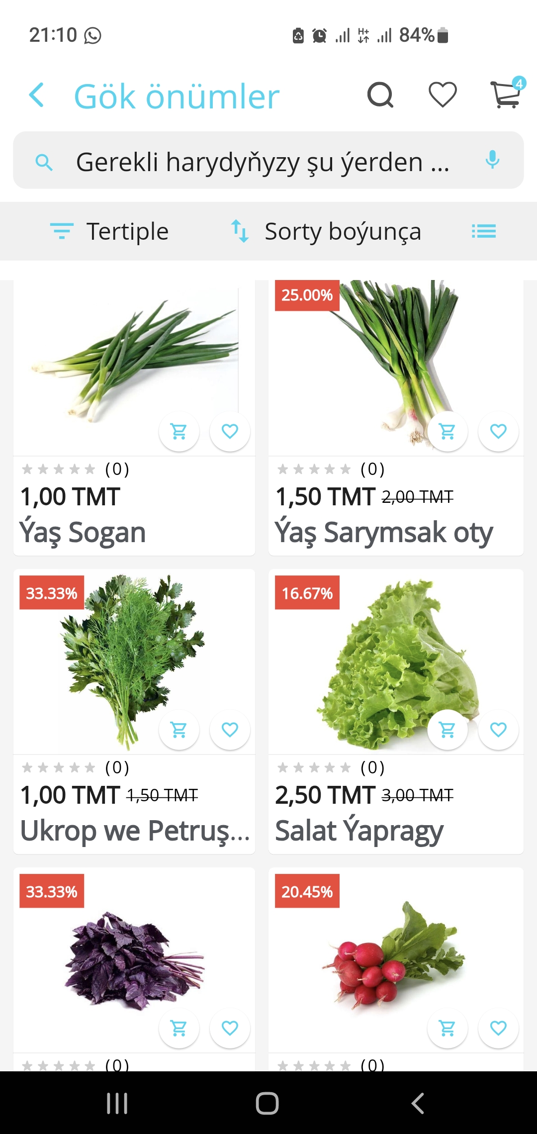 MaryShop app mockup on a phone